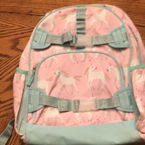 Pottery Barn unicorn backpack